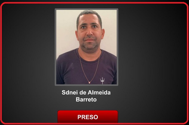 Homem conhecido como “MALA ”que ameaçava de morte e oprimia mulher no município de Simão Dias é preso