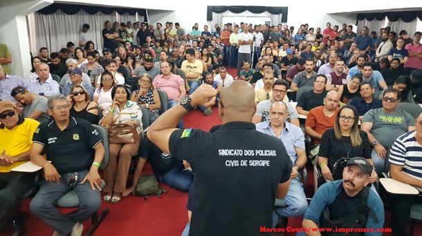 Policiais de Sergipe decidem aguardar resposta do Governo sobre o OPC e anunciam ato pacífico