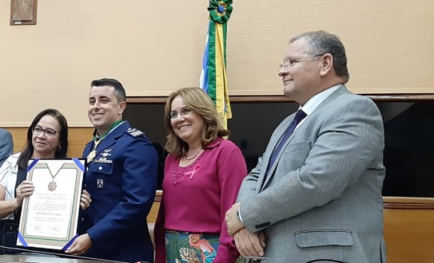 ALESE concede Medalha da Ordem do Mérito ao Major Diego Teixeira