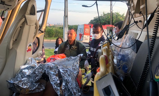 Mulher fica gravemente ferida em assalto após marretada na cabeça mas é salva pelo GTA