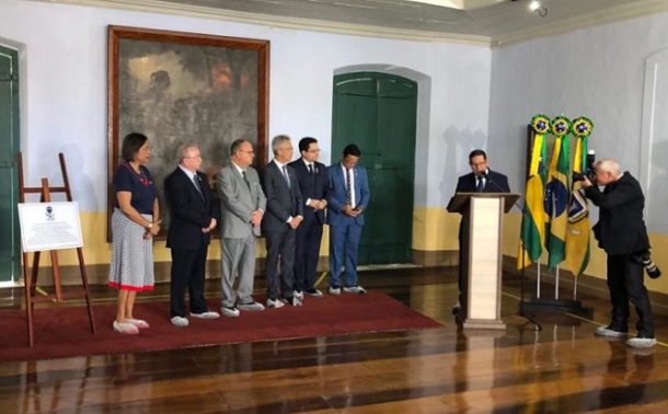 Em Sergipe, vice- presidente da república Hamilton Mourão visita Centro Histórico de São Cristóvão