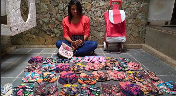 Mulher furta 33 pares de chinelos mas é presa pelo GETAM da PM de Sergipe