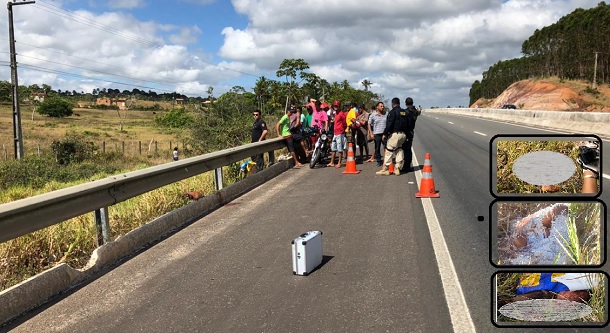 Homem é esquartejado e jogado sem a cabeça as margens da BR 101 em São Cristovão
