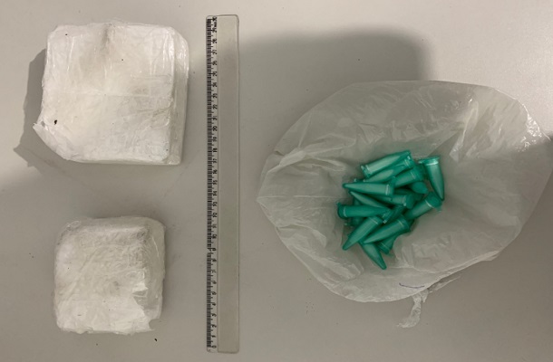 Ação das Polícias Civil e Militar prende homem no Castelo Branco Com  20 cápsulas e 750 gramas de cocaína