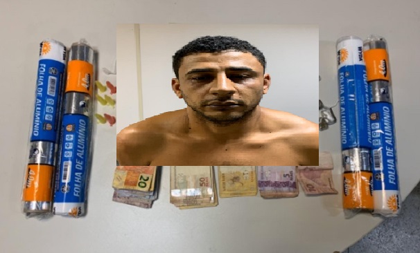 Policiais de Sergipe prendem suspeito de tráfico de drogas em Itabaiana