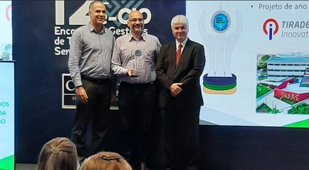 Innovation Center recebe prêmio de melhor projeto de TI