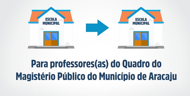 Prefeitura de Aracaju lança edital de remoção para professores da rede municipal de ensino