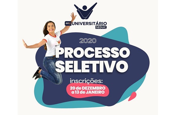 Aberta as inscrições para curso Pré-Universitário 2020 em Sergipe