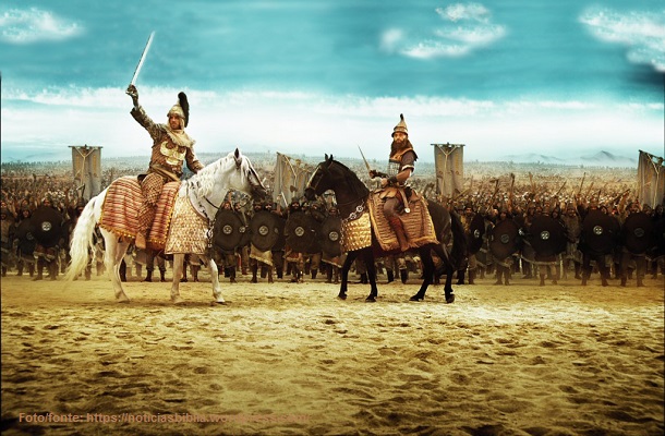 Então disse o SENHOR a Josué: Não temas, e não te espantes; toma contigo toda a gente de guerra, e levanta-te, sobe a Ai; olha que te tenho dado na tua mão o rei de Ai e o seu povo, e a sua cidade, e a sua terra.