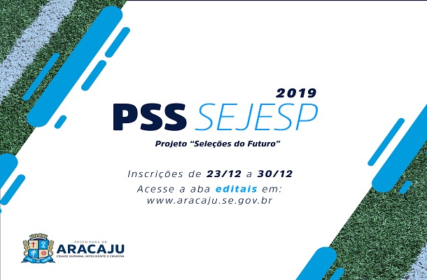 Estão abertas até o dia 30 as inscrições do PSS da Secretaria Municipal da Juventude e do Esporte