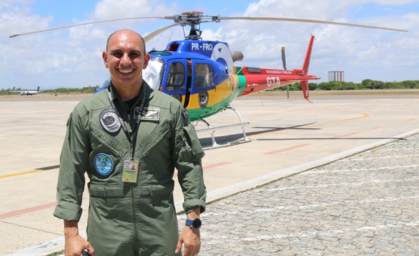 Polícia Civil tem o primeiro piloto comandante do GTA na história da instituição