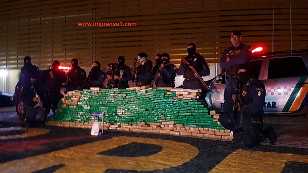 Policiais da Radiopatrulha de Sergipe apreendem mais de meia tonelada de maconha vinda de São Paulo