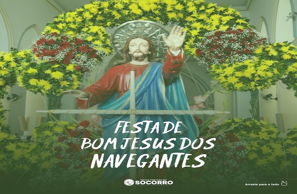 Festa de Bom Jesus dos Navegantes serárealizada no Povoado Porto Grande