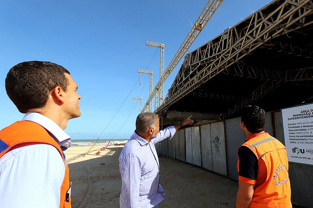 Defesa Civil inspeciona estruturas do Projeto Verão 2020