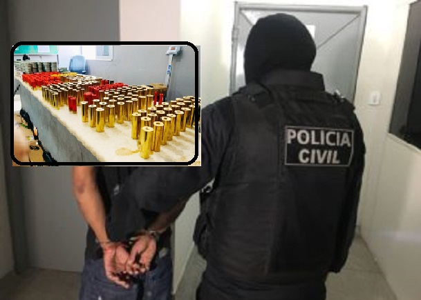 Polícia Civil de Sergipe apreende várias munições que eram comercializadas em loja de materiais agrícolas em Lagarto
