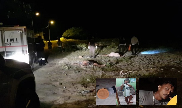 Casal é vítima de duplo homicídio no município de Barra dos Coqueiros