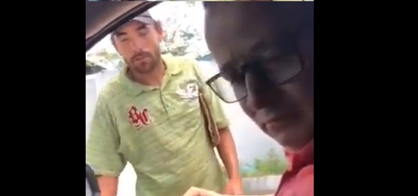 Homem dá tapa na cara de pedinte na cidade de Sinop após oferecer dinheiro