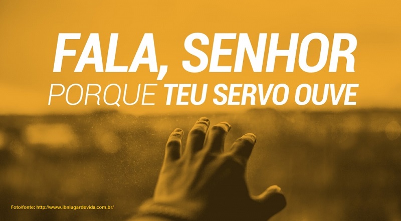 E ouviram a voz do Senhor Deus