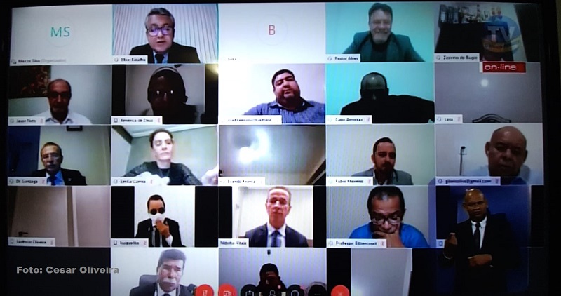 Vereadores de Aracaju apreciam cinco vetos do Executivo na 1ª Sessão On-line