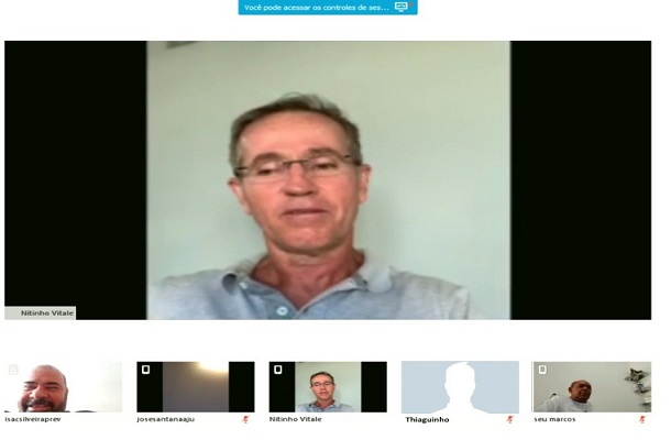 Câmara de Aracaju vai realizar sessão online na próxima quarta-feira, dia 22