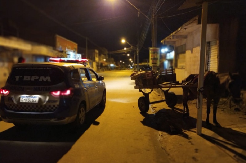 Homem que usava “carroça de burro” para arrombar e furtar comércios é preso