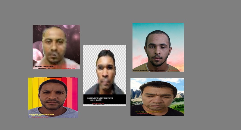 FUGA DE PRESOS: Nomes dos fugitivos do presidio do Santa Maria são revelados pelo Imprensa1