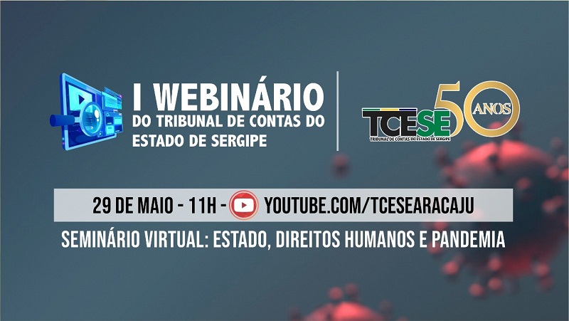 Tribunal de Contas de Sergipe realiza I Webinário