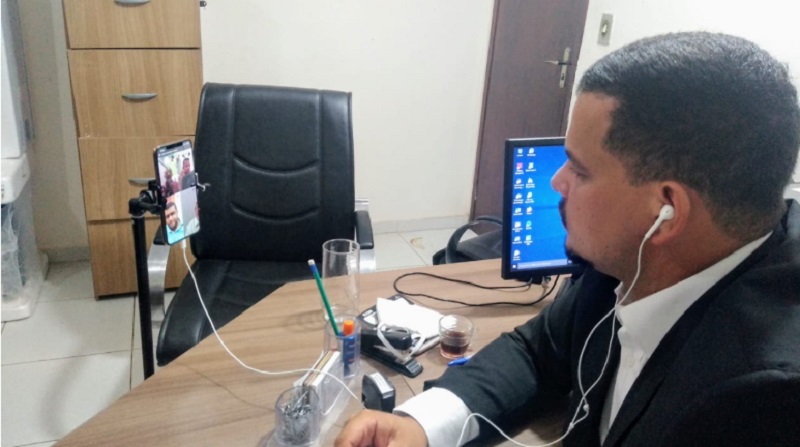 Câmara Municipal de Santana do São Francisco realiza sua  primeira sessão virtual.