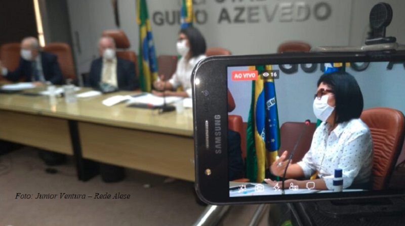 ALESE doa mais  R$ 600 Mil Reais para a Secretaria da Saúde de Sergipe destinados para compra de EPIs