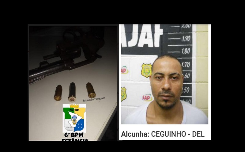 Foragido do presídio COMPAJAF morre ao tentar assaltar PM em Estância