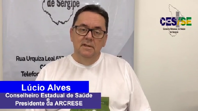 Morre em Aracaju o presidente da Associação dos Renais de Sergipe “Lúcio Alves “