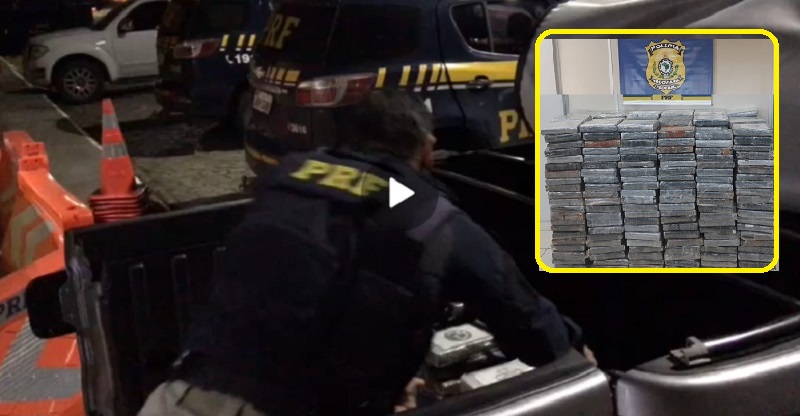 Mais de 10 Milhões em cocaína são apreendidas pela PRF em Sergipe