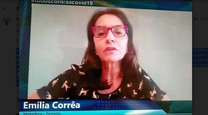 Vereadora Emília Corrêa quer votação urgente do projeto que combate aumento de preços na pandemia