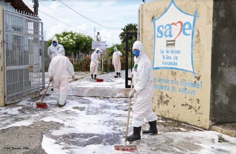Contra o coronavírus, Prefeitura já realizou mais de 270 ações de desinfecção