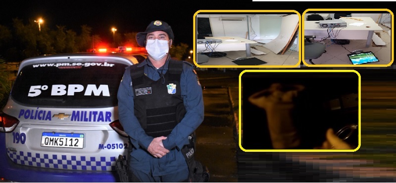 Homem é preso pelo 5º Batalhão e na delegacia, tenta tomar fuzil de policial
