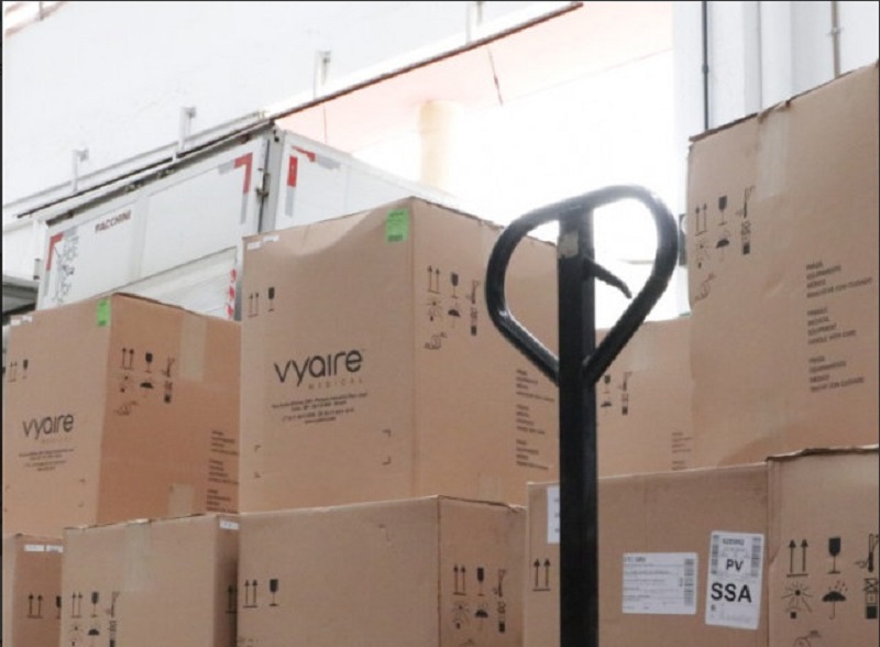 Sergipe recebe mais 20 respiradores para reforçar o atendimento as vítimas da covid-19