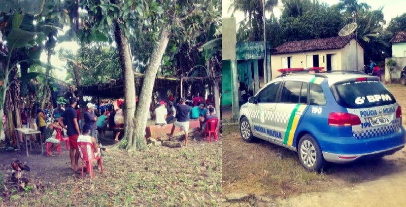 Homem que promoveu briga de galo e desrespeitou decreto é levado para delegacia