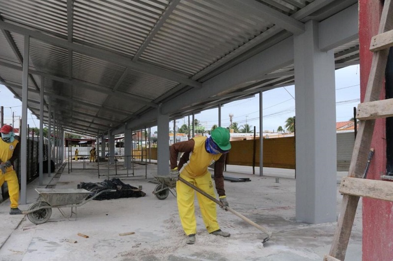 Reforma do Terminal Zona Sul está 40% concluída