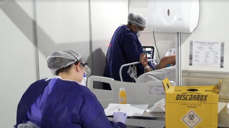 Hospital de Campanha permite à capital manter média de ocupação dos leitos em 50%
