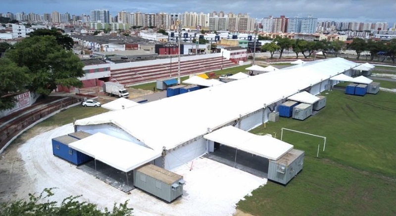 Hospital de Campanha permite à capital manter média de ocupação dos leitos em 50%