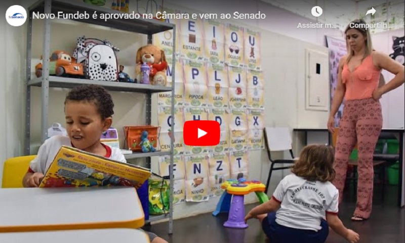 Novo Fundeb é aprovado na Câmara e segue para o Senado