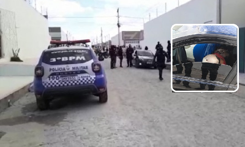 Homens são assassinados a tiros dentro de carro em Itabaiana