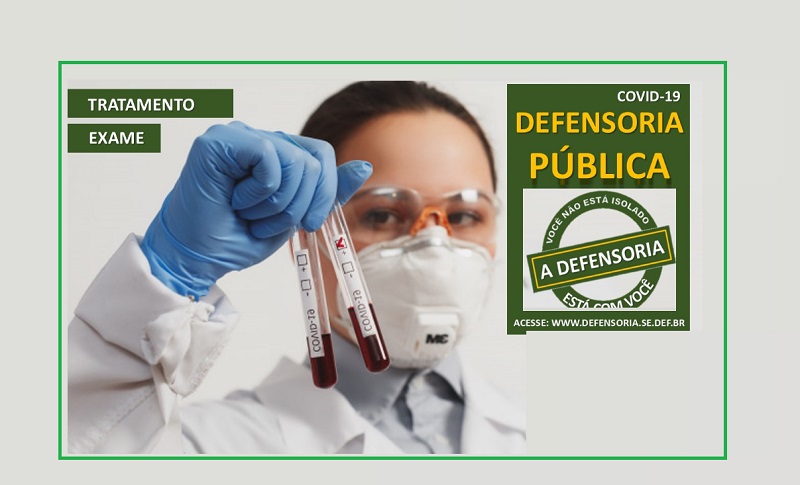 Defensoria Pública garante tratamento médico e exames de Covid-19 aos usuários de planos de saúde