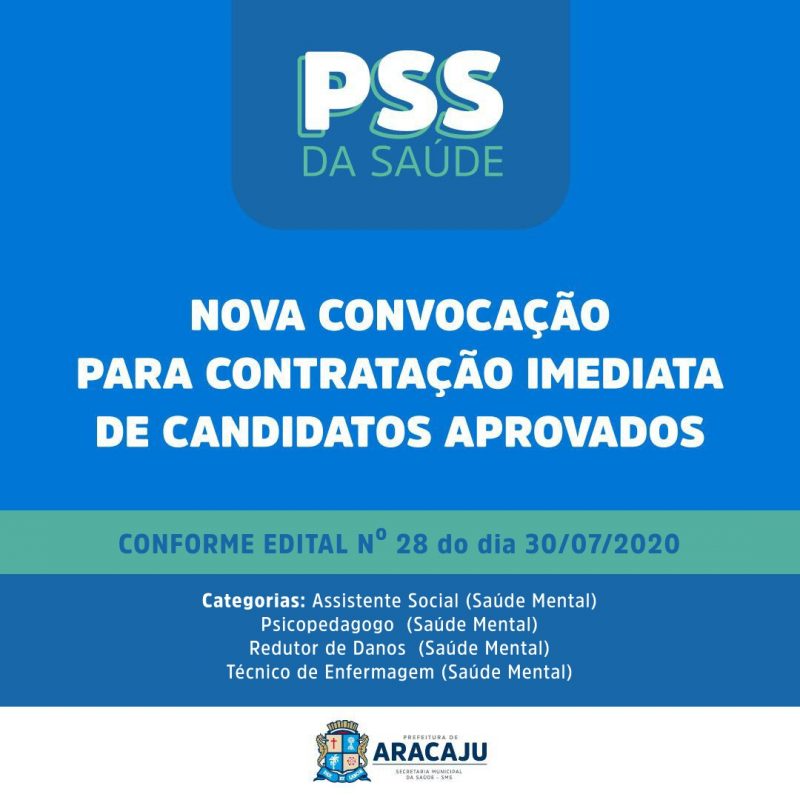 PMA faz nova convocação do PSS da Saúde para contratação imediata