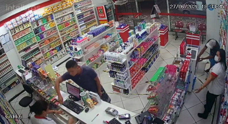 Assaltante da farmácia do João Alves é preso pelos policiais da 5a Delegacia