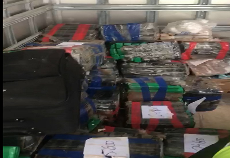 Polícia Federal incinera quase 3 toneladas de drogas.