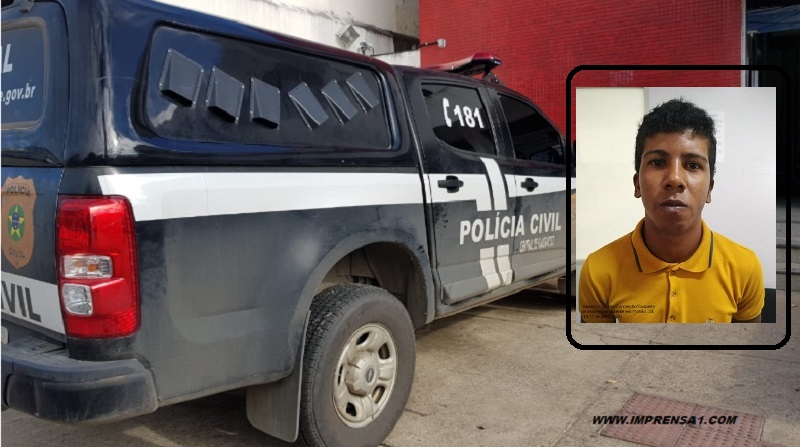 Jovem que matou parente com arma branca em Pinhão é preso graças ao Dipol