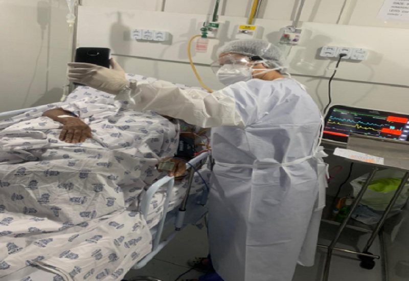 Prefeitura amplia visitas remotas para pacientes com covid-19 e familiares