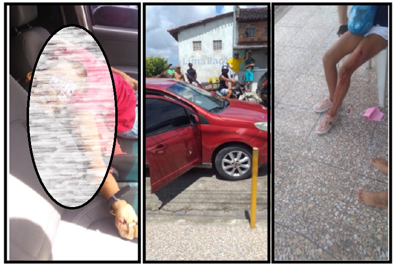 Homem é assassinado a tiros dentro de carro e mulher é baleada no Conjunto jardim