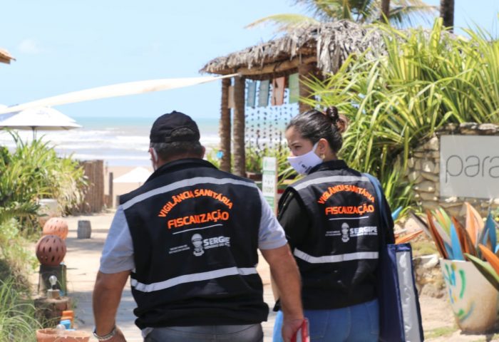 Vigilância Sanitária estadual fiscaliza bares da Aruana e Mosqueiro